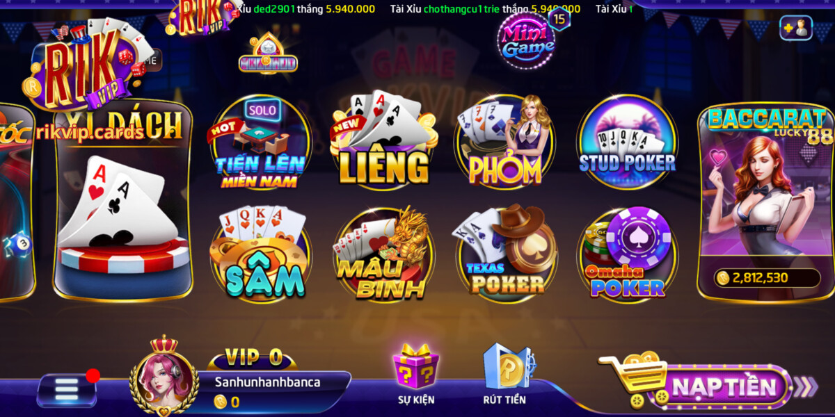 Cổng cược Rikvip uy tín số 1